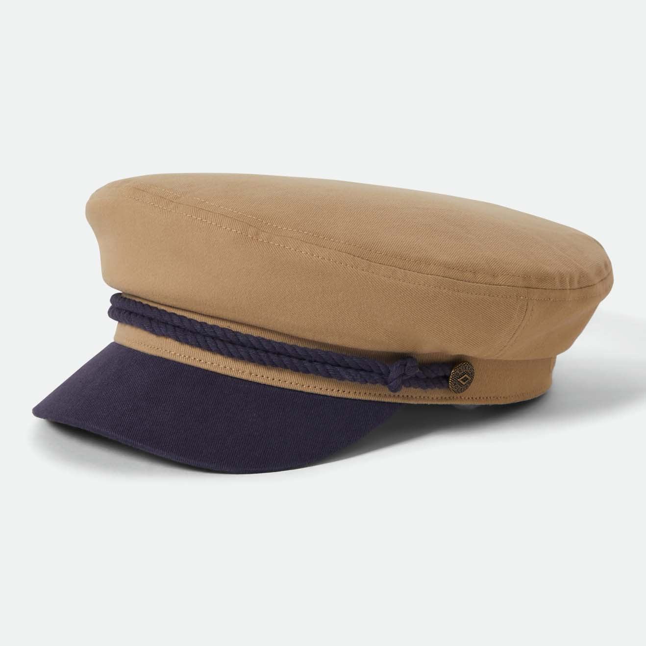 FIDDLER CAP - SAND/WASHED NAVY