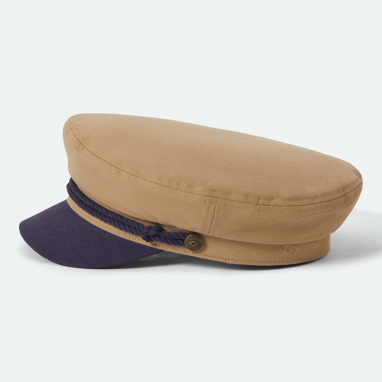 FIDDLER CAP - SAND/WASHED NAVY