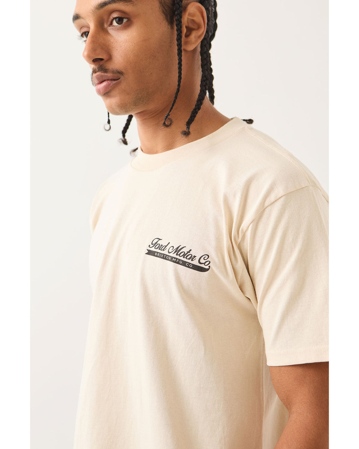 FORD 71 PICKUP S/S TEE - WIMBLEDON WHITE