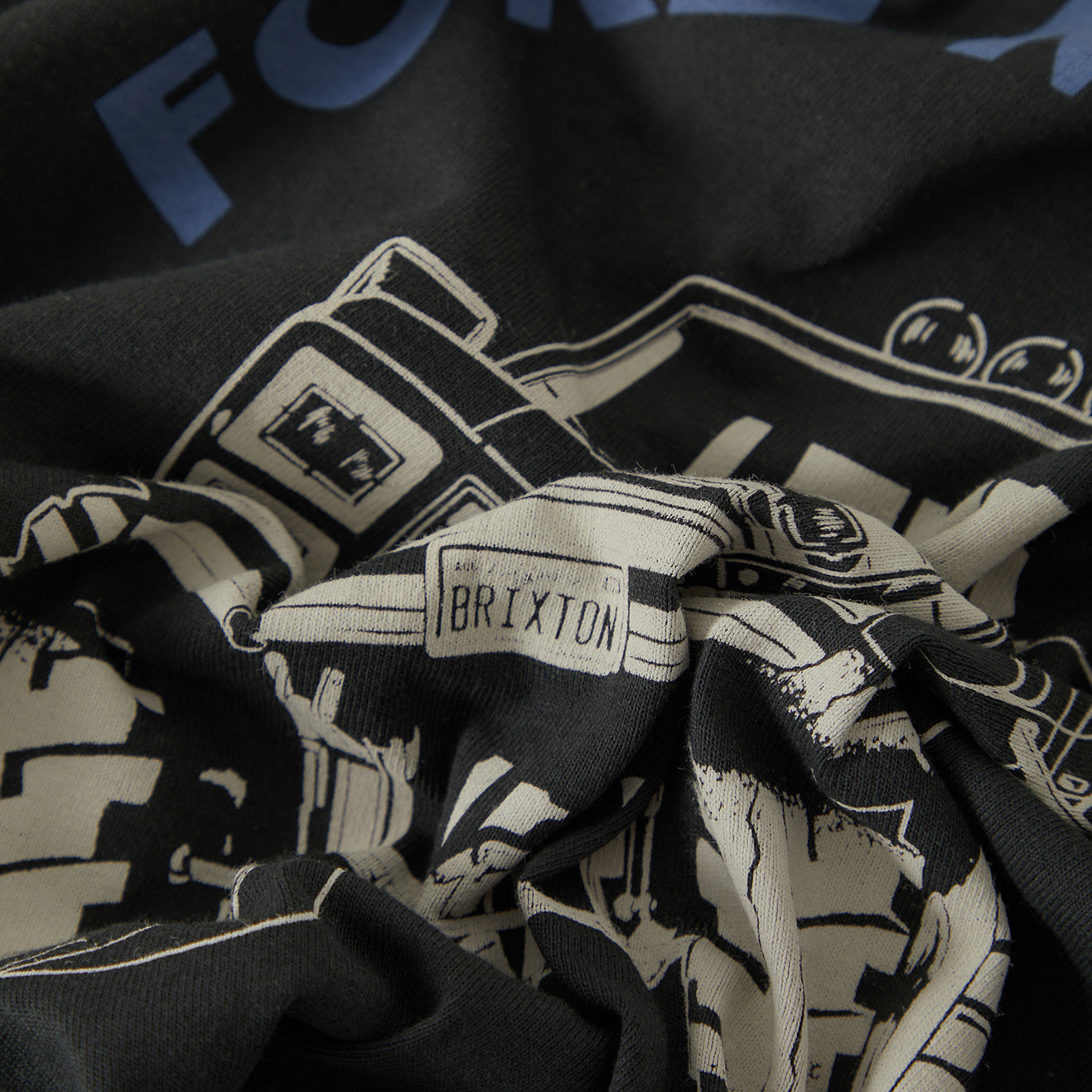 FORD BUILT TOUGH 4X4 S/S TEE - BURNT RUBBER