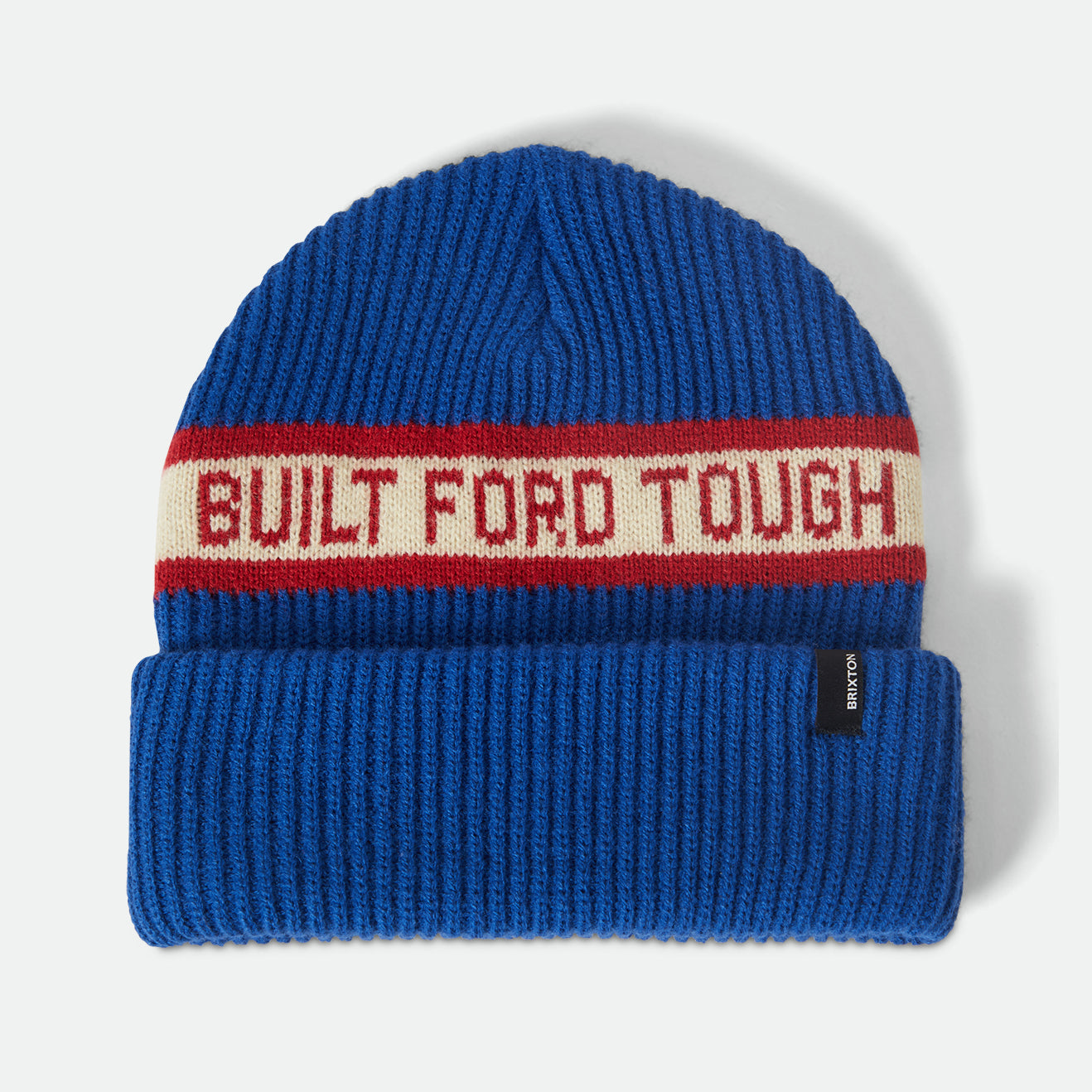 FORD BUILT TOUGH BEANIE - FORD BLUE