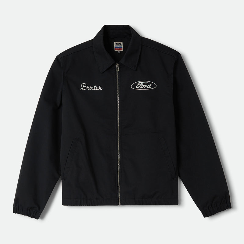 FORD BUILT TOUGH HARRINGTON JAKET - BURNT RUBBER
