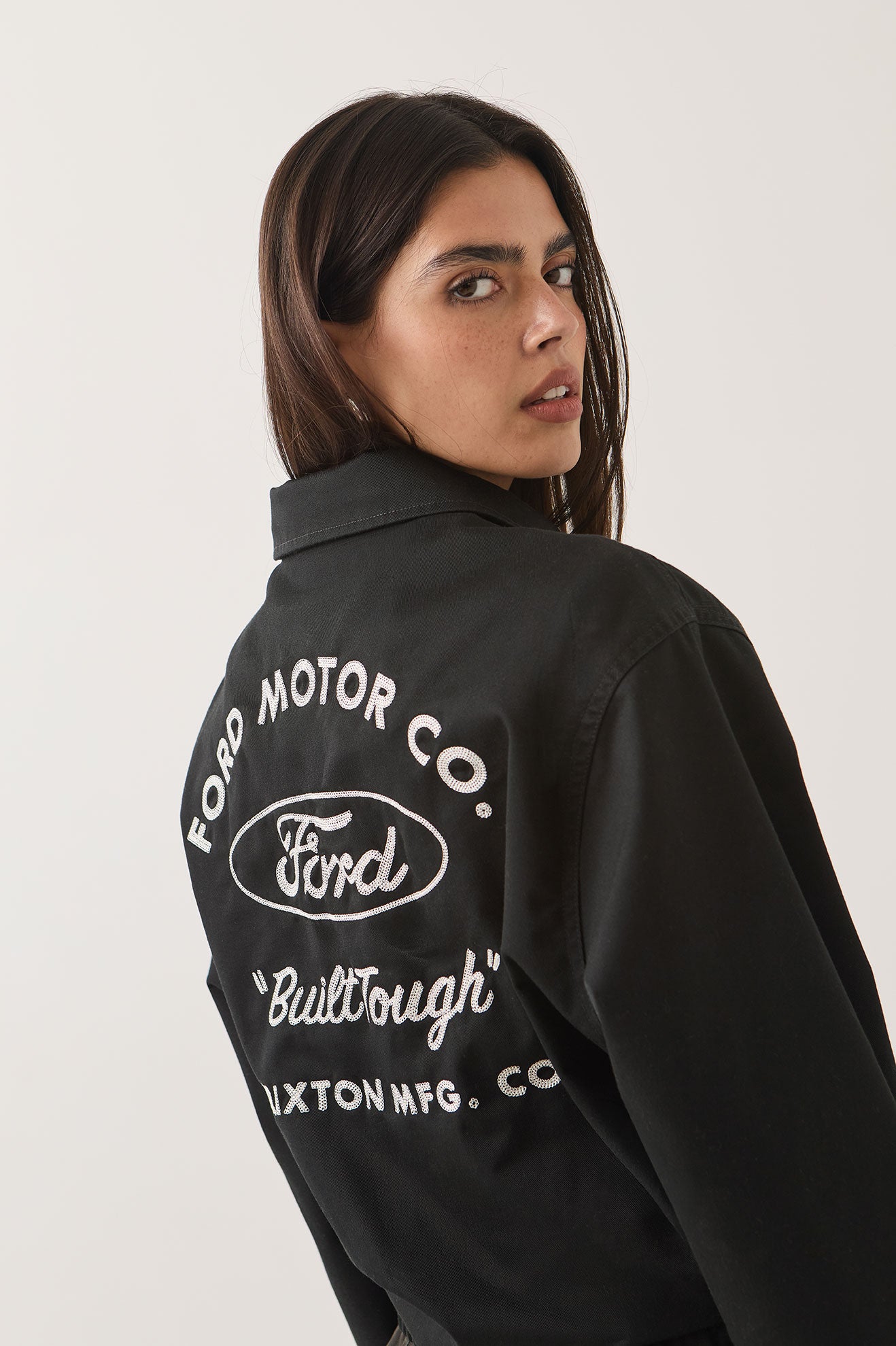 FORD BUILT TOUGH HARRINGTON JAKET - BURNT RUBBER