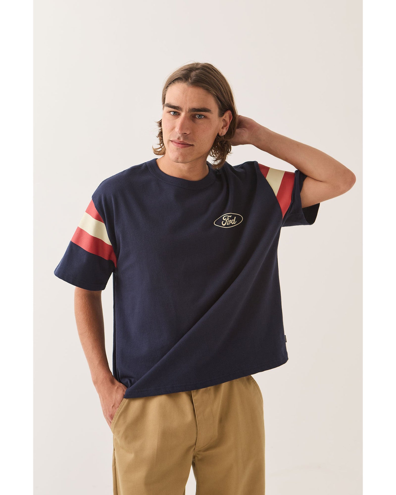 FORD BUILT TOUGH JERSEY - AMERICAN NAVY