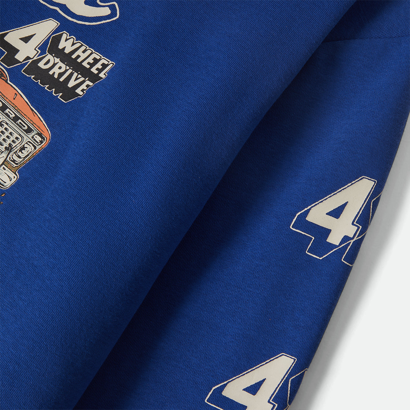 FORD MUD MARATHON FLEECE HOODIE - FORD BLUE