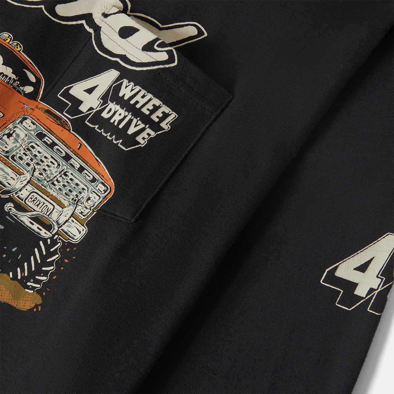 FORD MUD MARATHON L/S STT - BURNT RUBBER