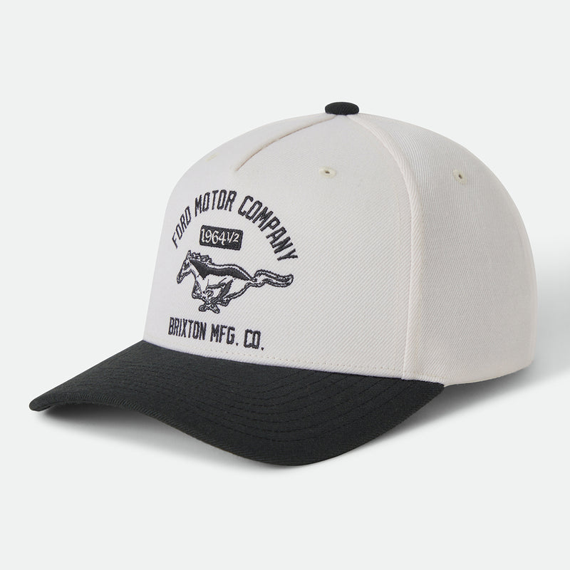 FORD MUSTANG SNAPBACK - WIMBLEDONE WHITE/BURNT RUBBER