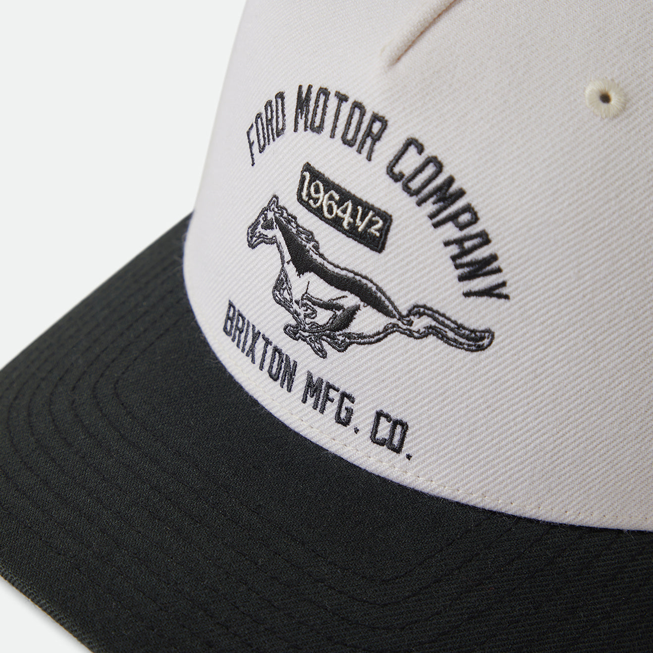 FORD MUSTANG SNAPBACK - WIMBLEDONE WHITE/BURNT RUBBER
