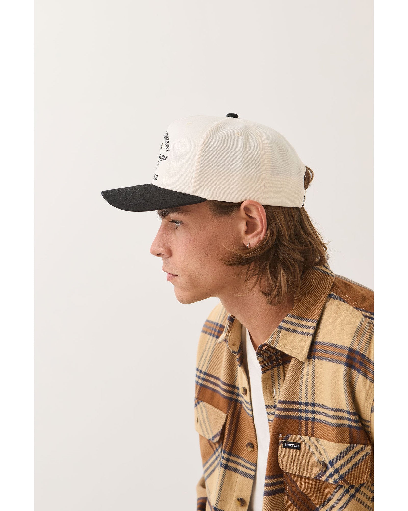 FORD MUSTANG SNAPBACK - WIMBLEDONE WHITE/BURNT RUBBER