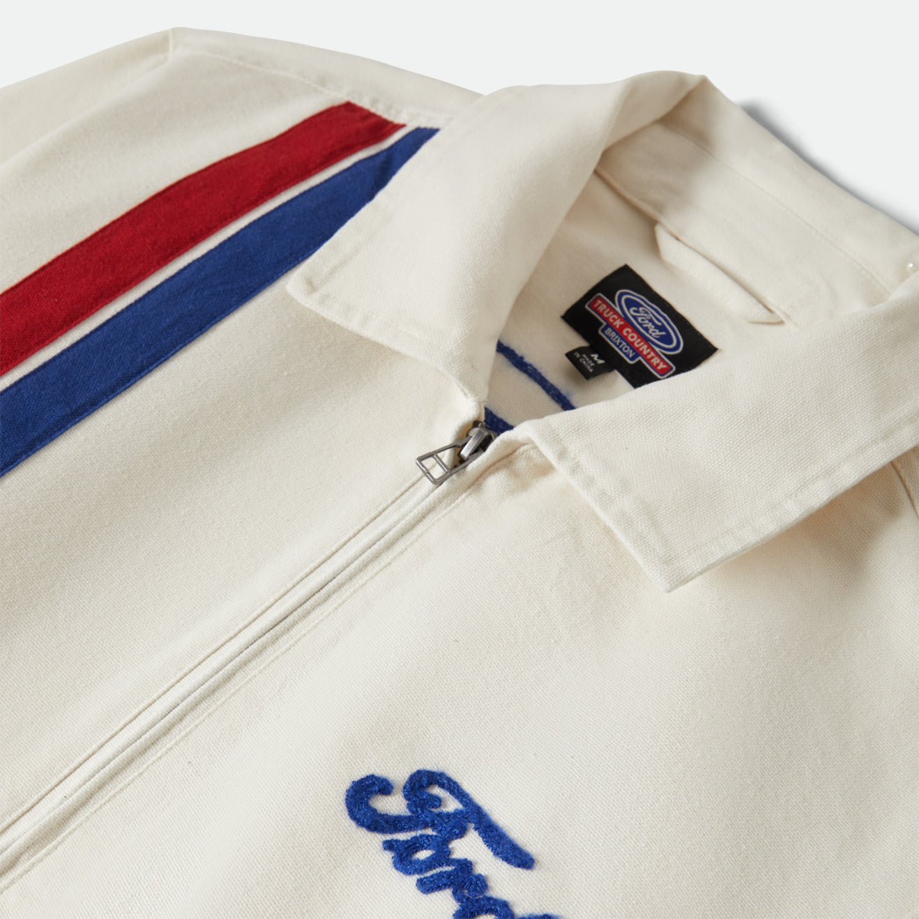 FORD NUMBER ONE GARAGE JACKET - WIMBLETON WHITE