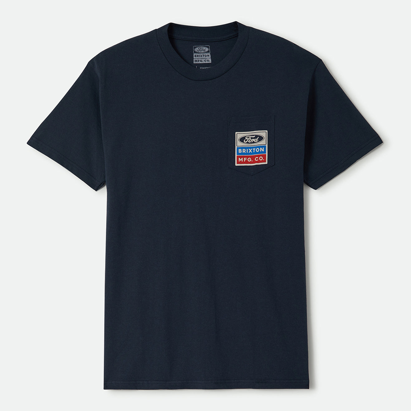 FORD SERVICE DEPT POCKET TEE - AMERICAN NAVY