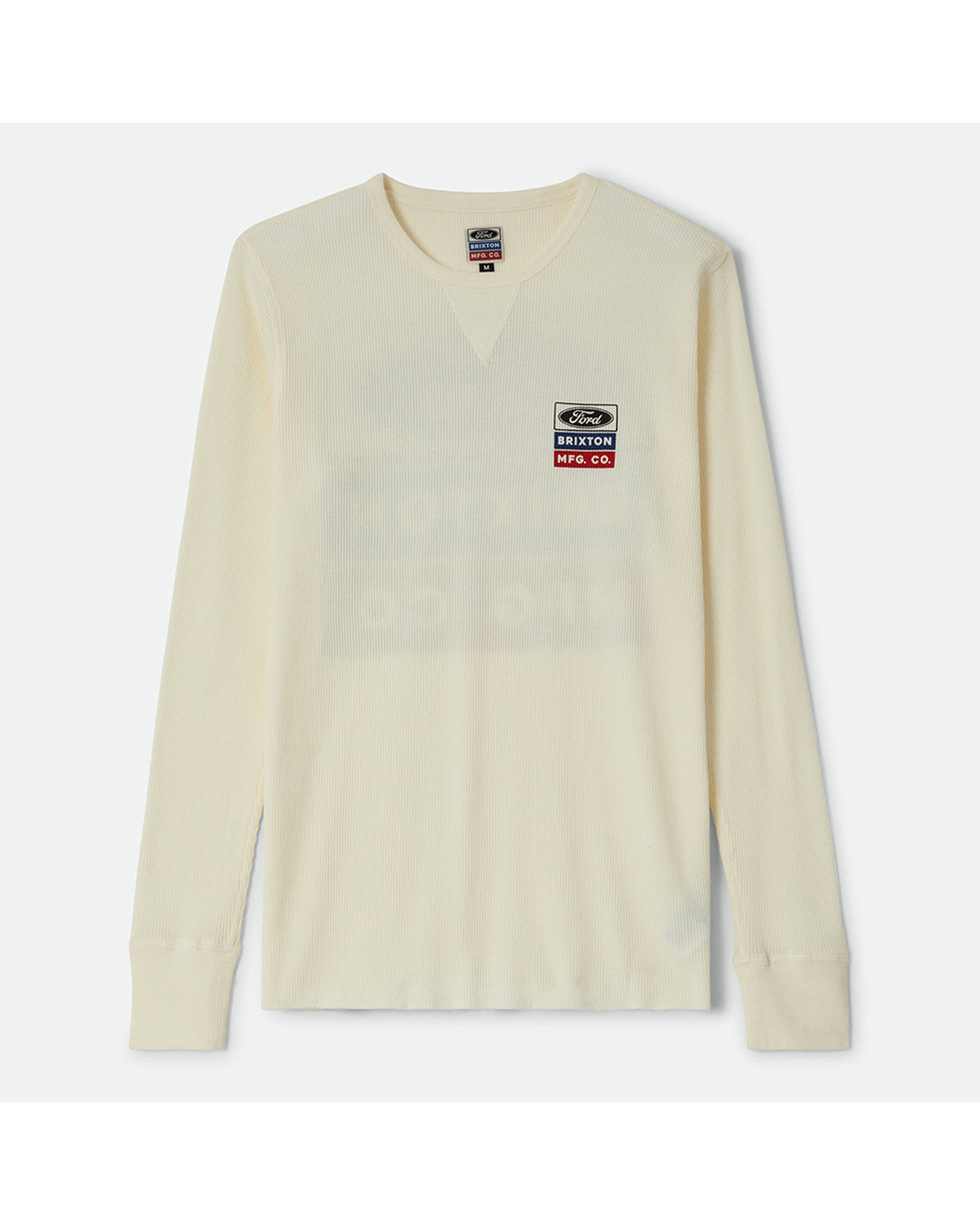 FORD SERVICE DEPT WAFFLE L/S - WIMBLEDON WHITE