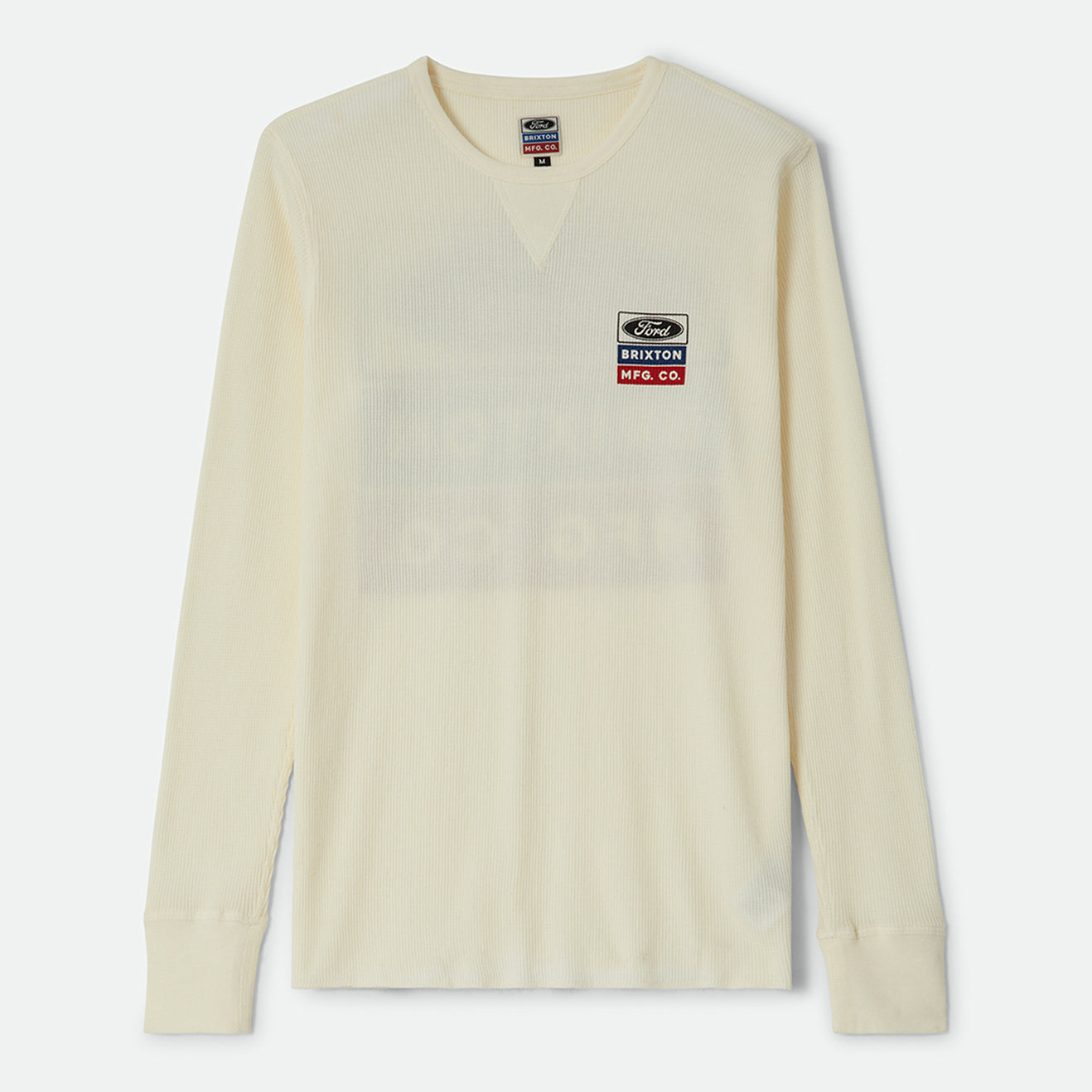 FORD SERVICE DEPT WAFFLE L/S - WIMBLEDON WHITE