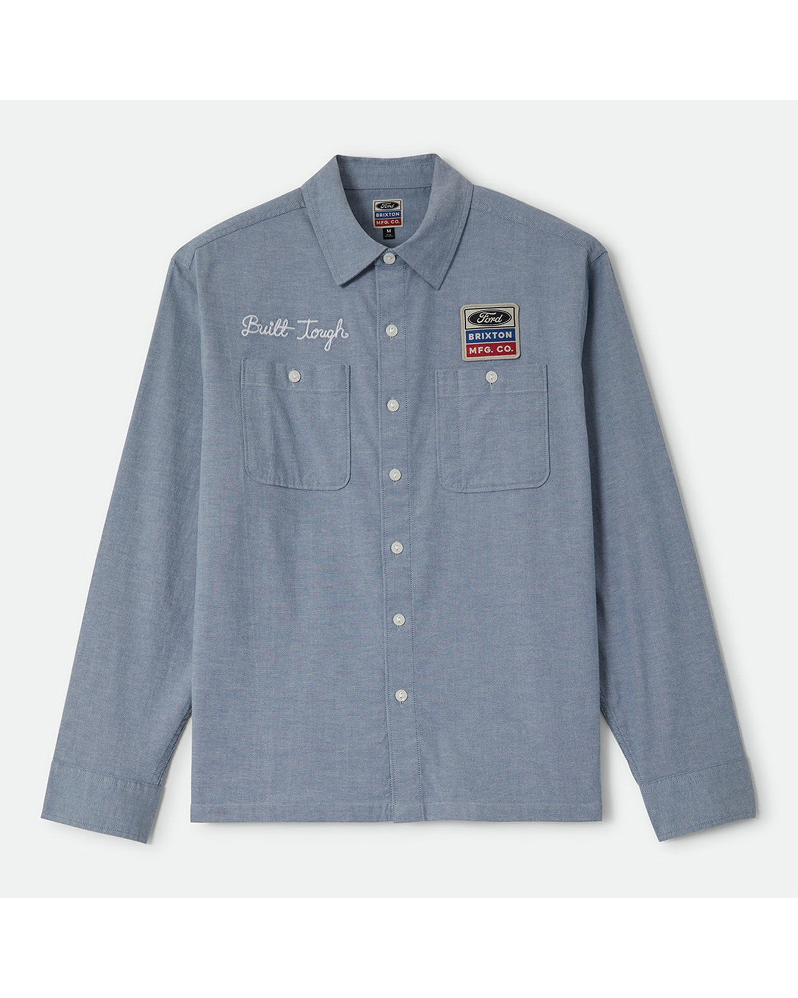 FORD SERVICE DEPT WORKSHIRT - BLUE CHAMBRAY