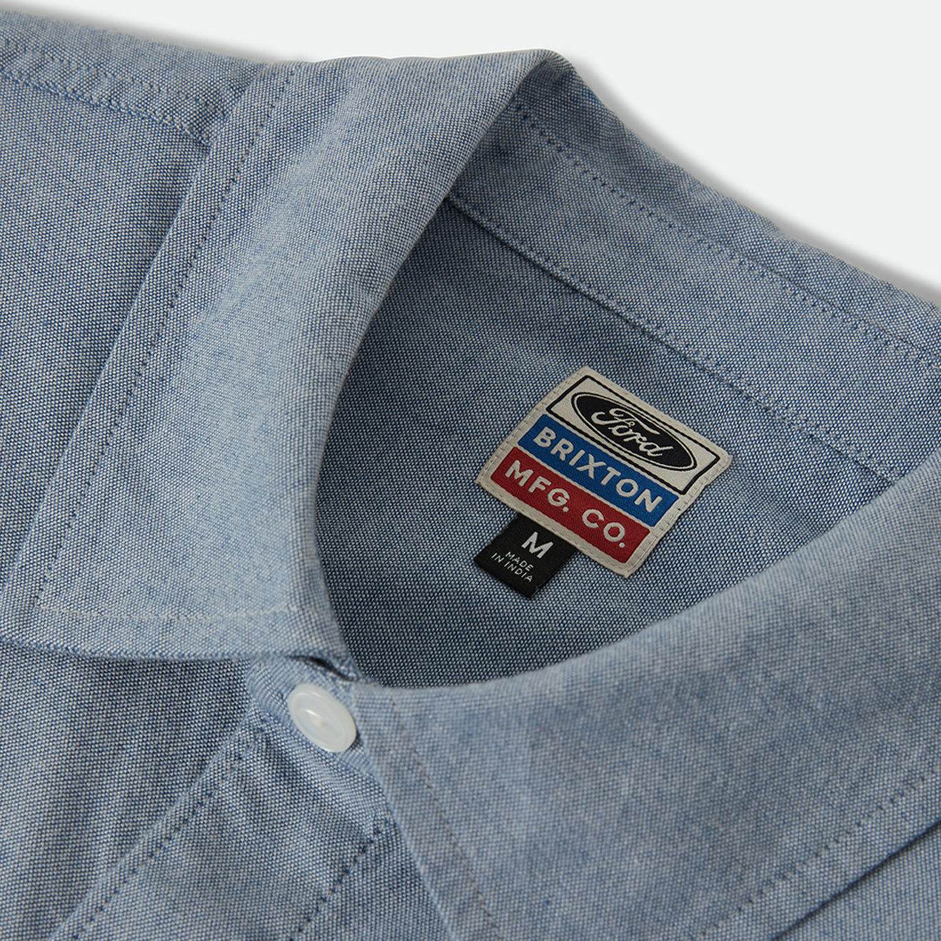 FORD SERVICE DEPT WORKSHIRT - BLUE CHAMBRAY