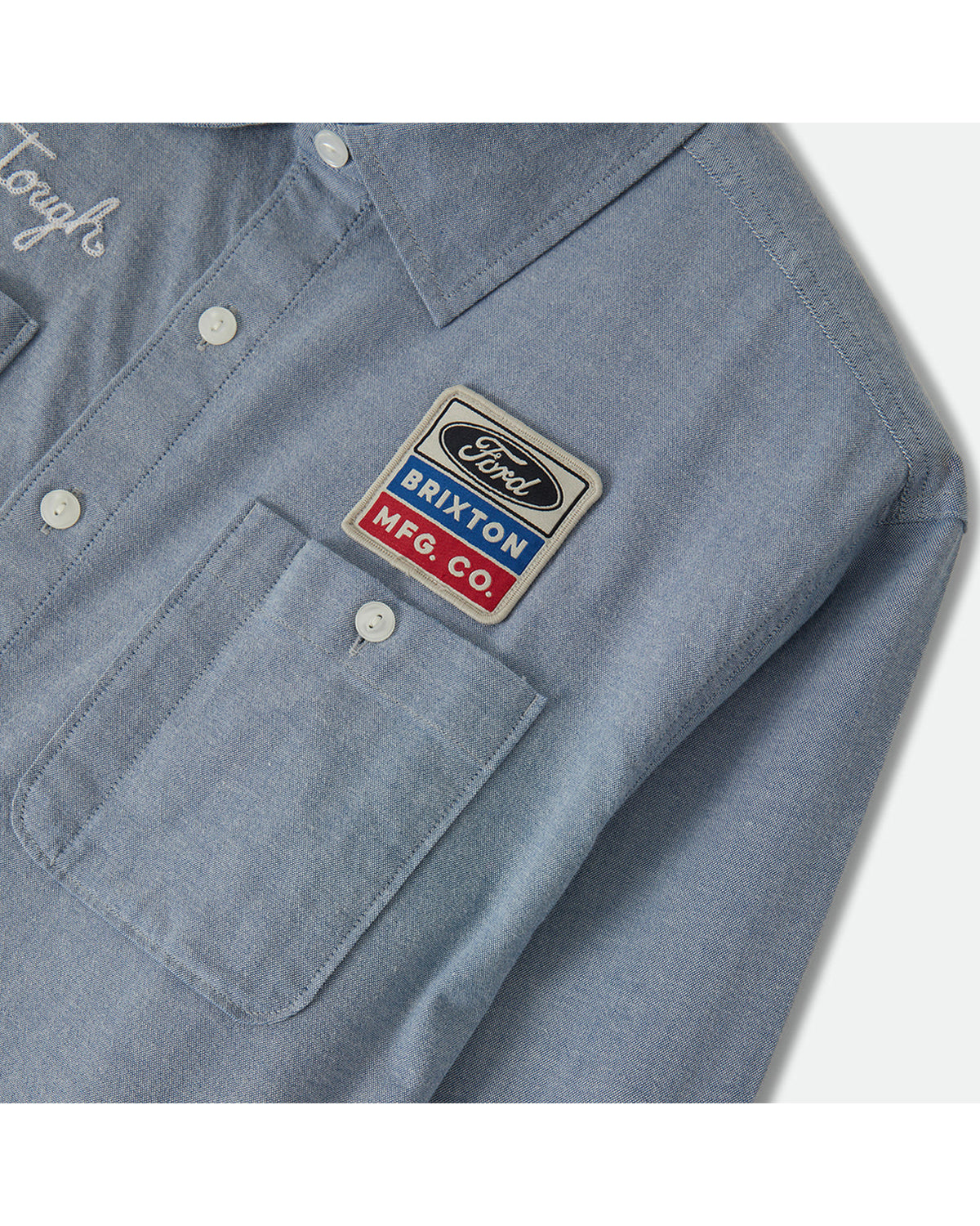 FORD SERVICE DEPT WORKSHIRT - BLUE CHAMBRAY