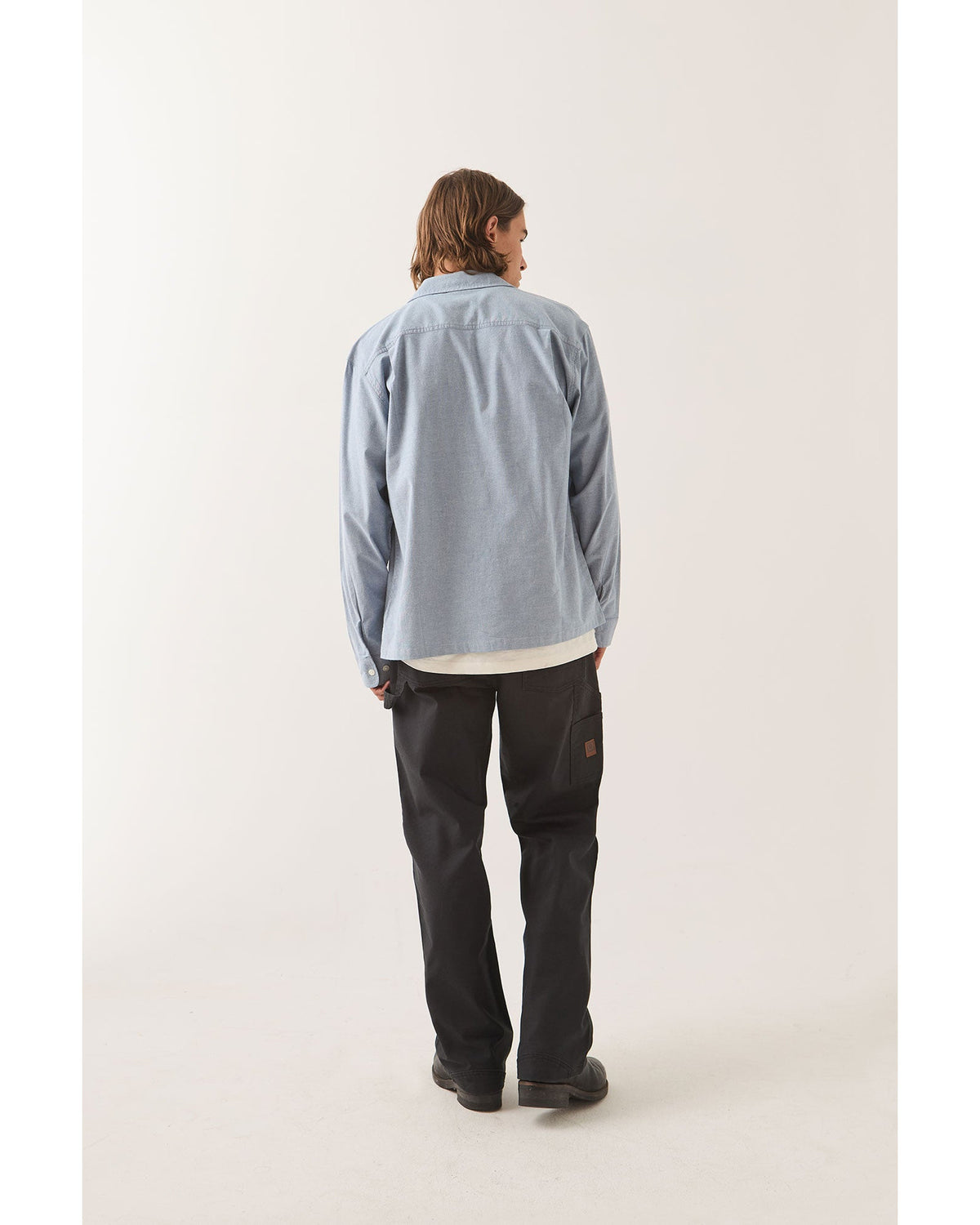 FORD SERVICE DEPT WORKSHIRT - BLUE CHAMBRAY