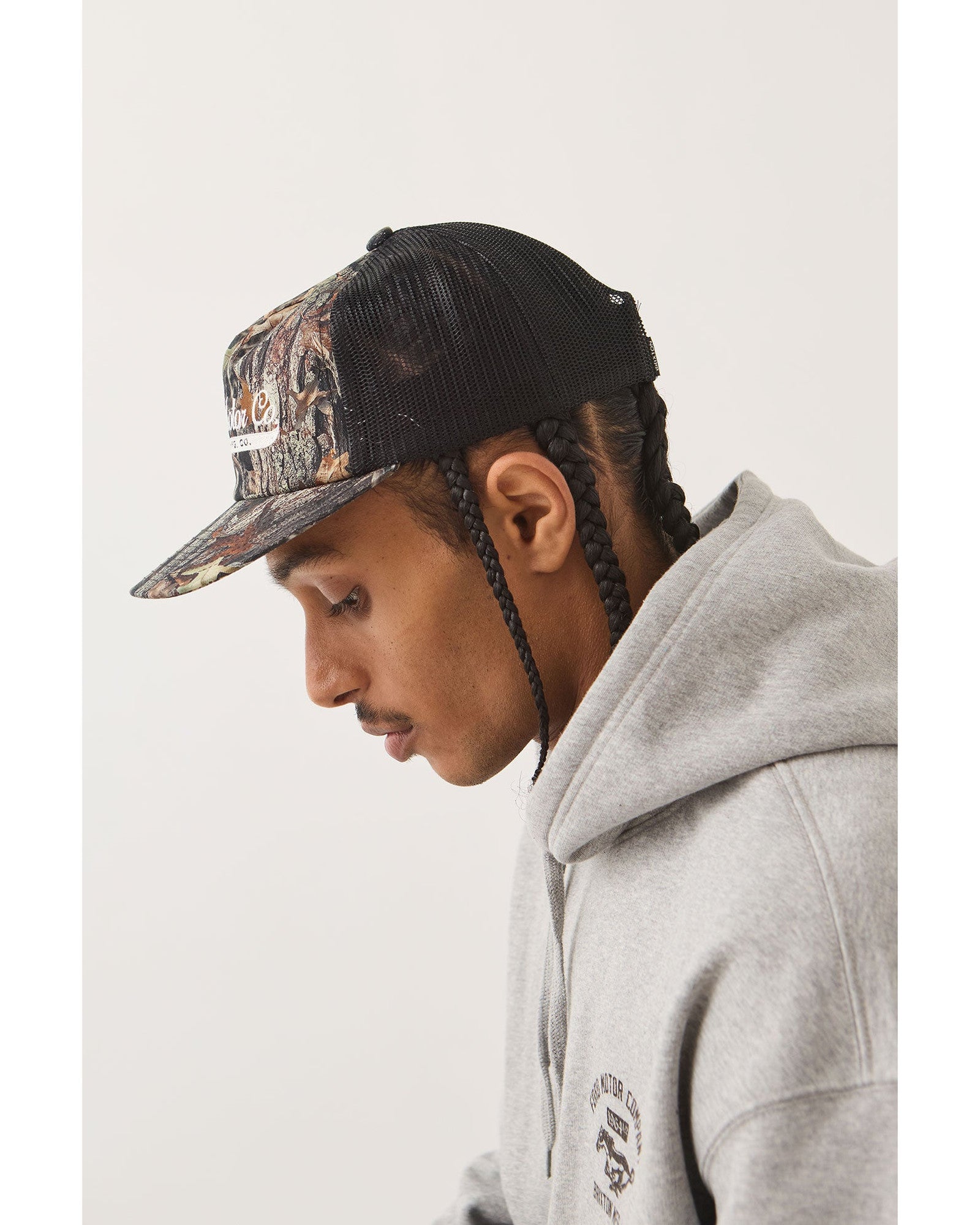 FORD X BRIXTON TRUCKER HAT - BOXWOOD GREEN
