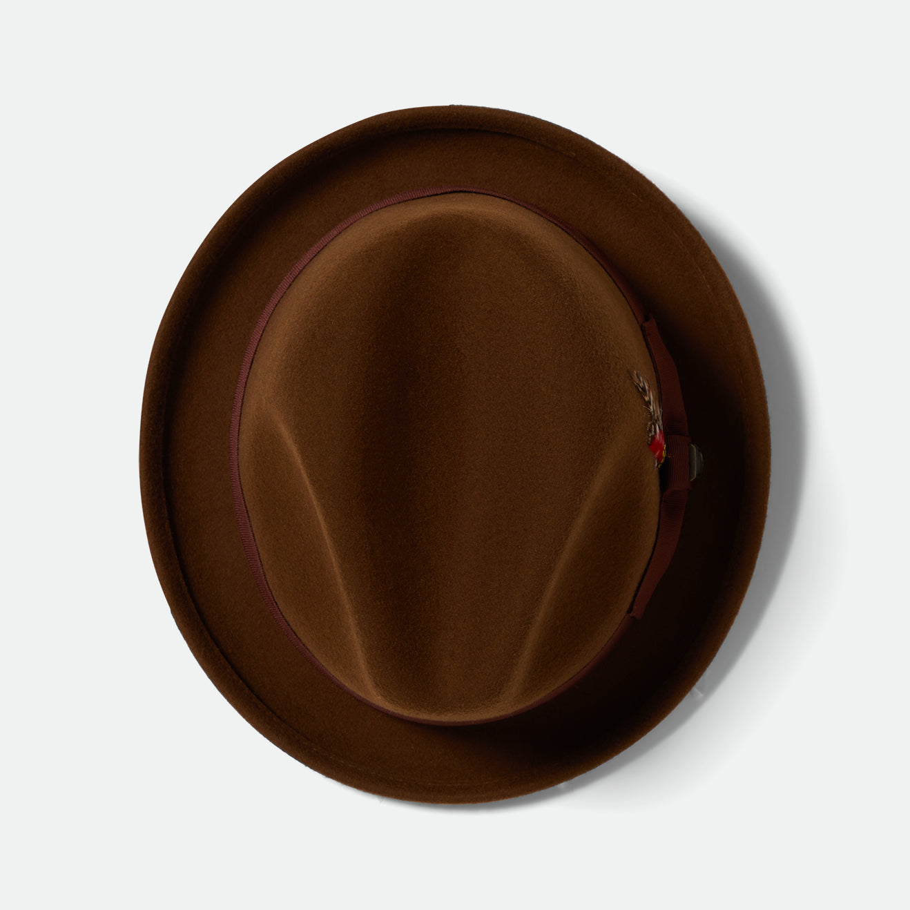 GAIN FEDORA - COFFEE/CHESTNUT