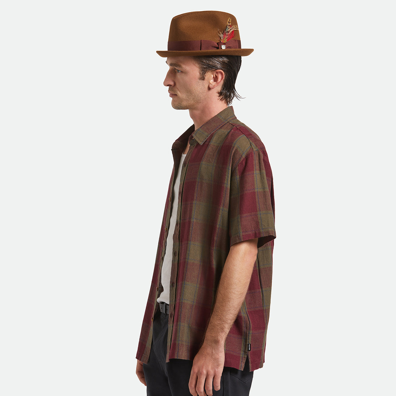 GAIN FEDORA - COFFEE/CHESTNUT