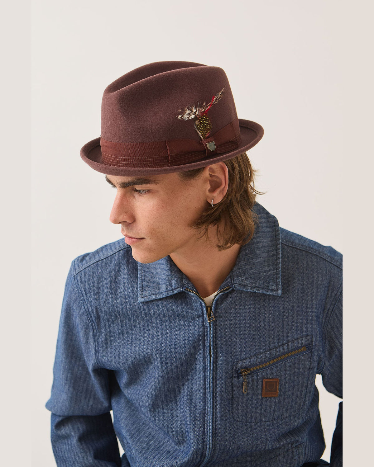 GAIN FEDORA - CHESTNUT