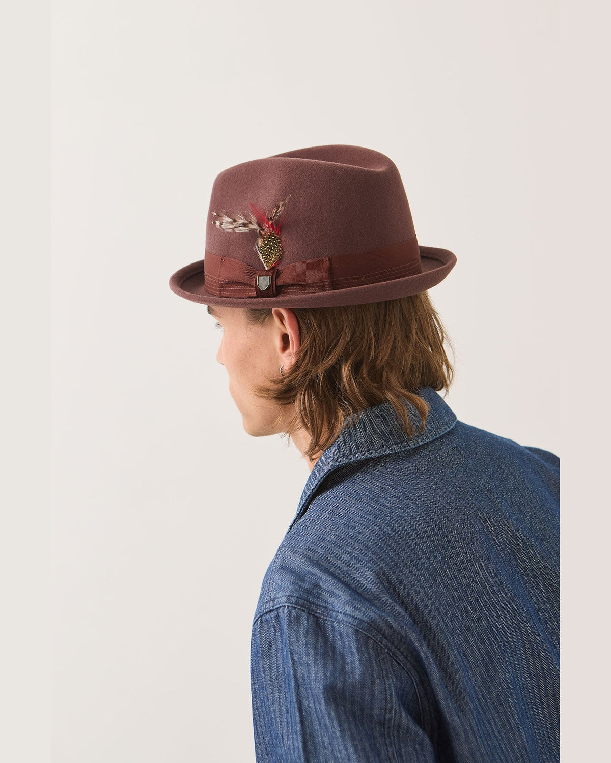 GAIN FEDORA - CHESTNUT