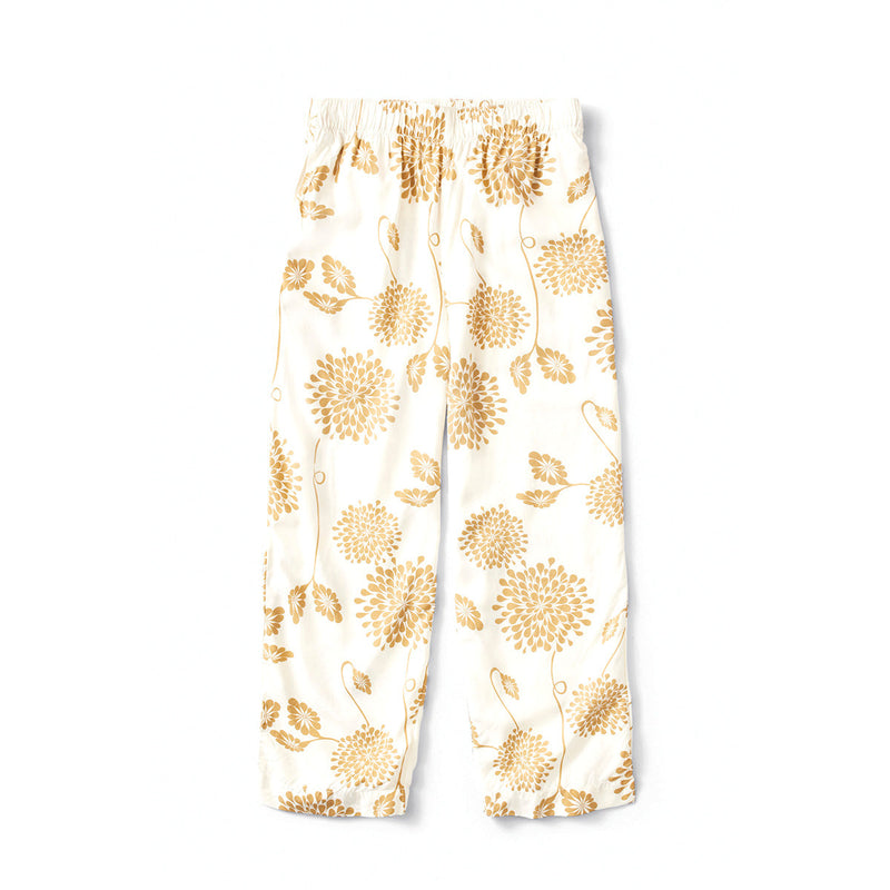 GARDEN FLORAL CROP PANT