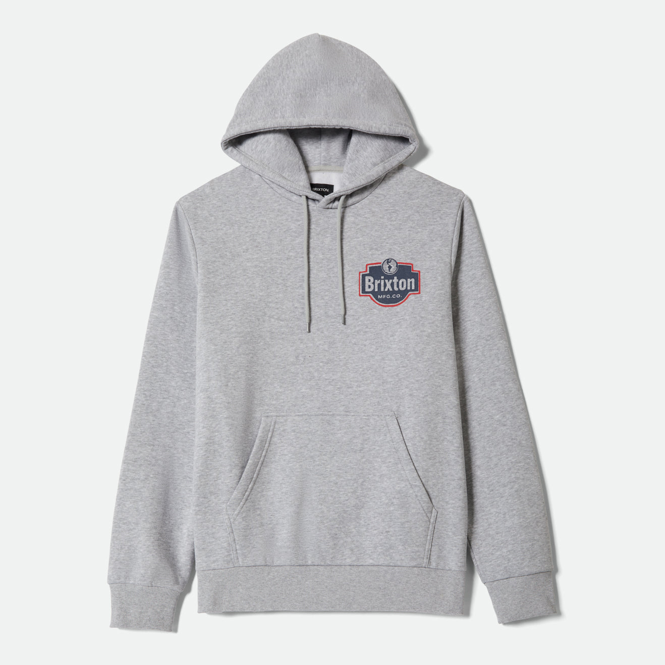 GENUINE QUALITY HOODIE - GUNMETAL HEATHER