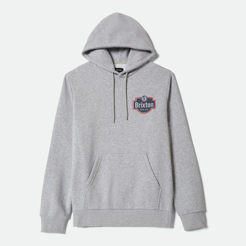 GENUINE QUALITY HOODIE - GUNMETAL HEATHER