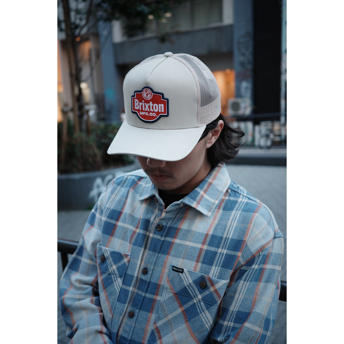GENUINE QLTY C NP MP TRUCKER HAT - SAND/SAND