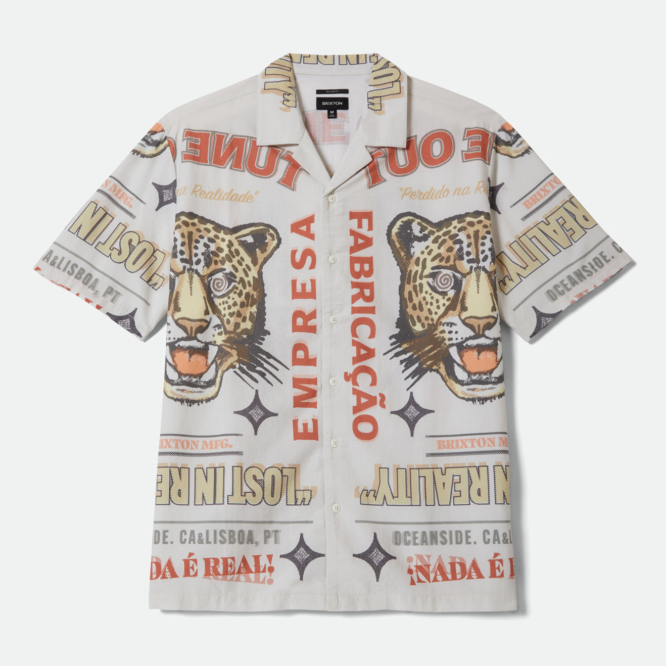 GETAWAY S/S WVN - LOST IN REALITY PRINT