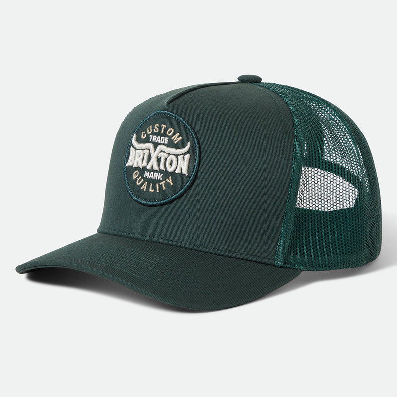 GIBSON C NP MP TRUCKER HAT-DEEP FOREST/DEEP FOREST