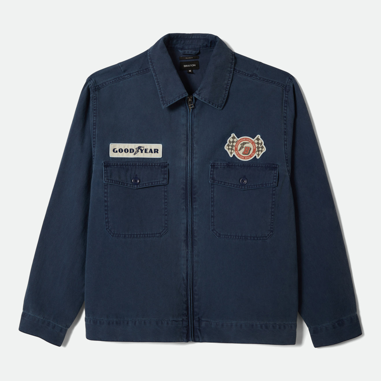 GOODYEAR TRADEMARK LW JACKET - WASHED NAVY