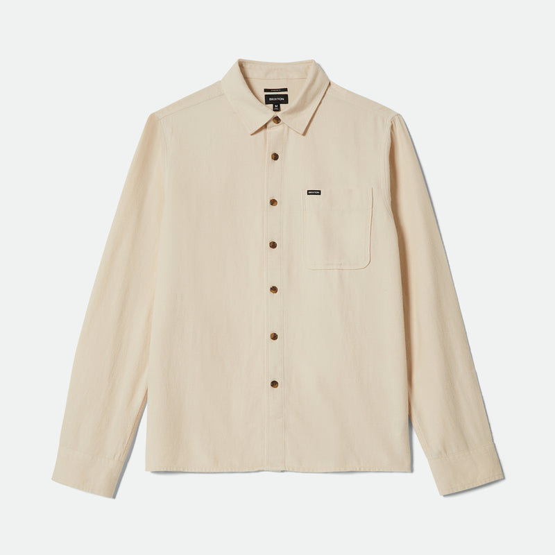 HASTING LW FLANNEL - WHITECAP