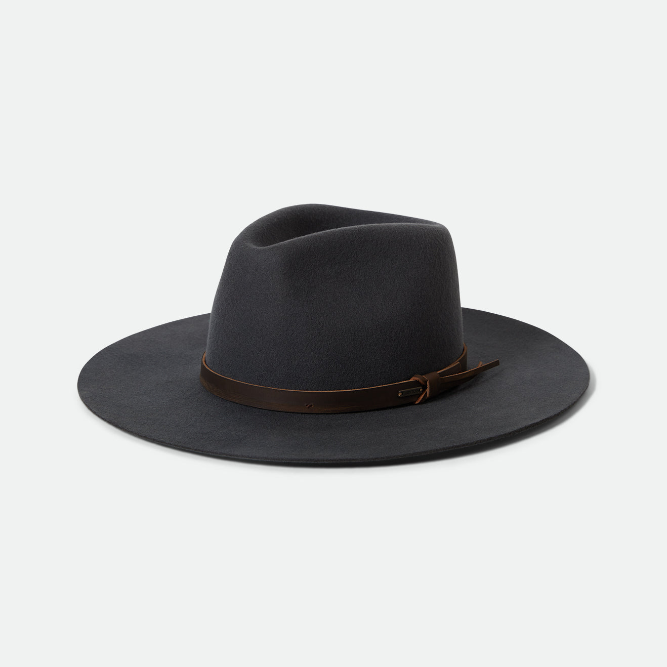 HAWKINS WTHR GUARD COWBOY HAT - ASPHALT/BROWN