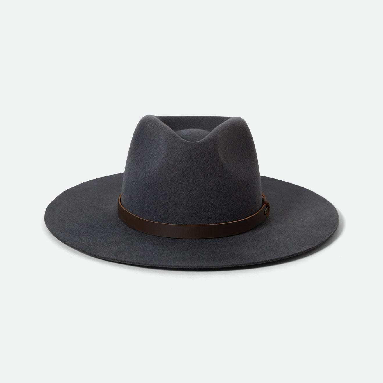HAWKINS WTHR GUARD COWBOY HAT - ASPHALT/BROWN
