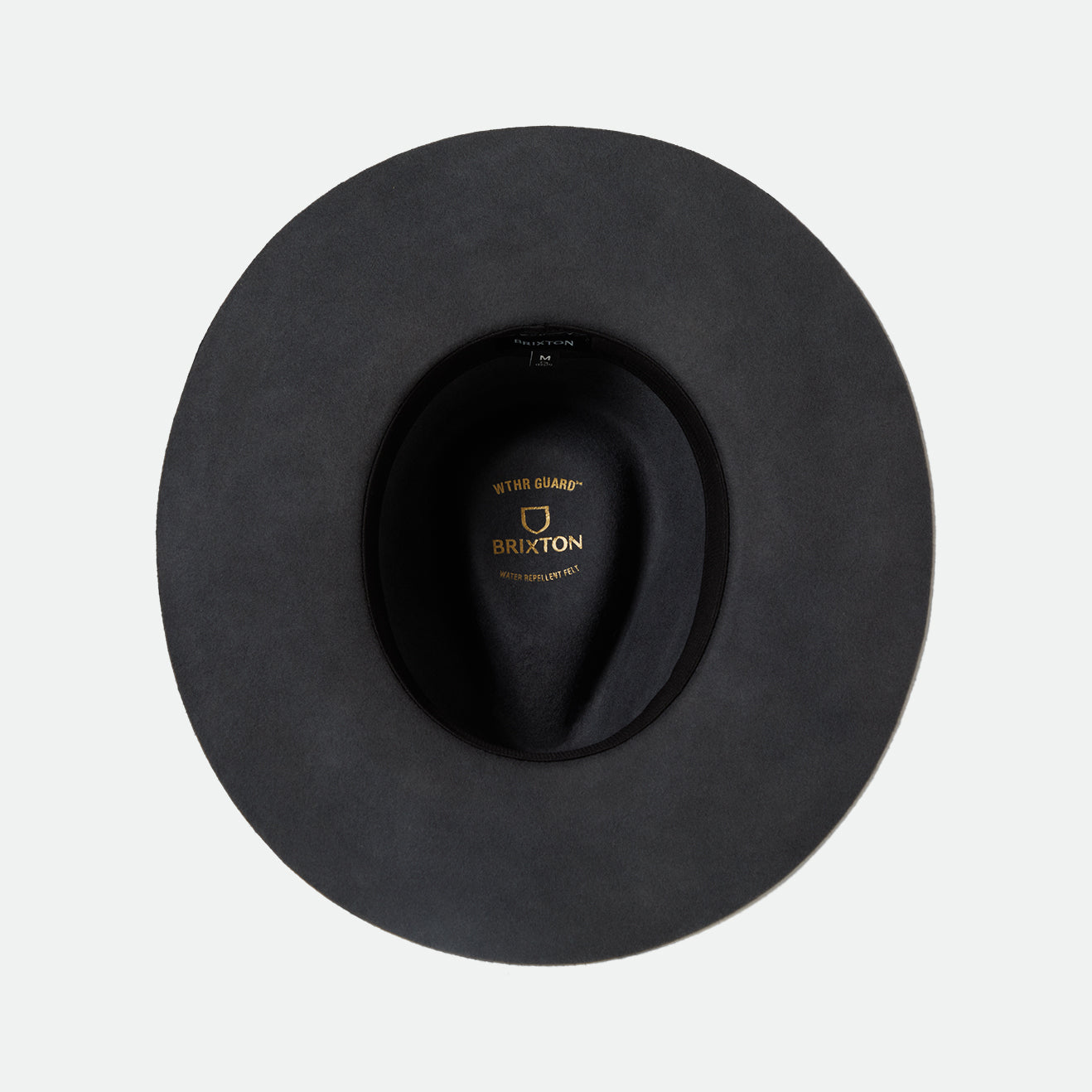 HAWKINS WTHR GUARD COWBOY HAT - ASPHALT/BROWN