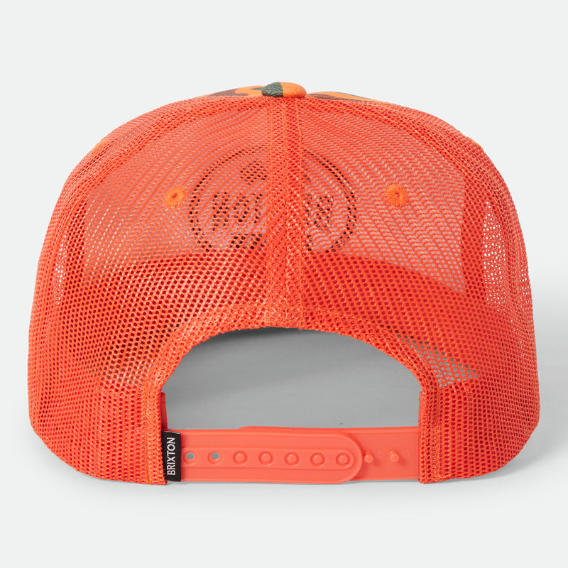 HENRY MP TRUCKER HAT - ORANGE DUCK CAMO/ORANGE