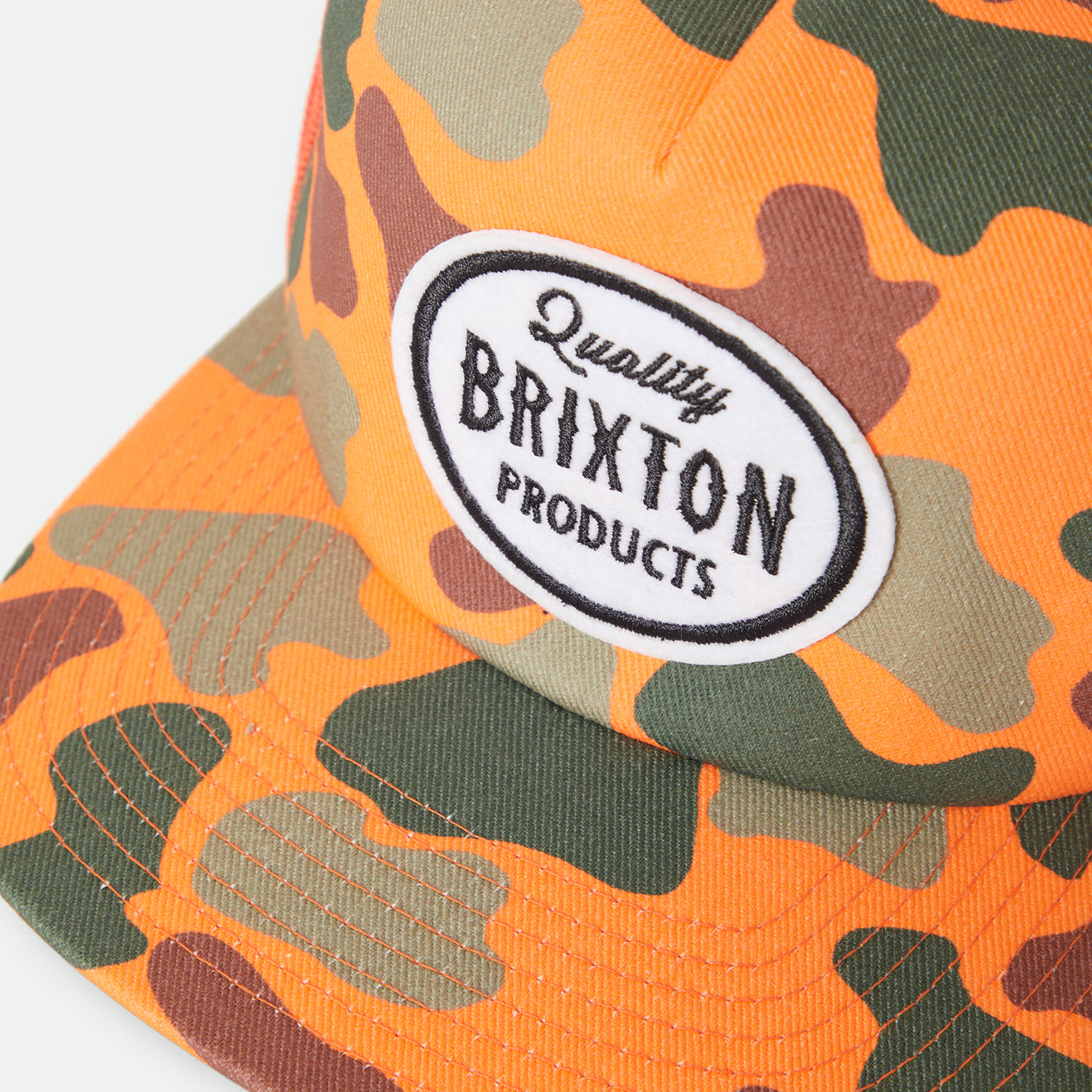 HENRY MP TRUCKER HAT - ORANGE DUCK CAMO/ORANGE