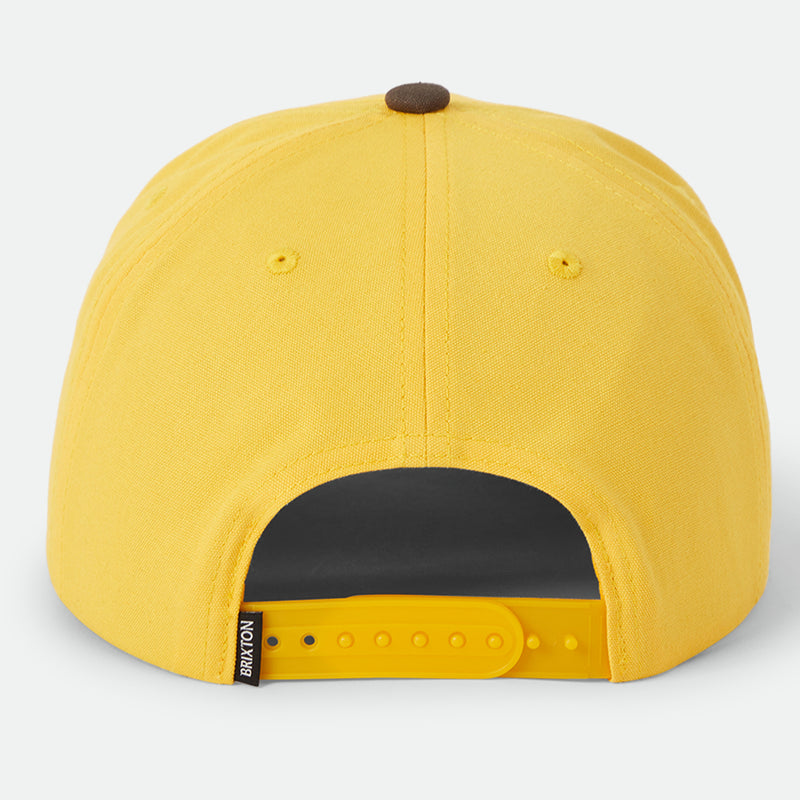 HOMERUN SNAPBACK - GOLDEN HOUR/WALNUT BROWN