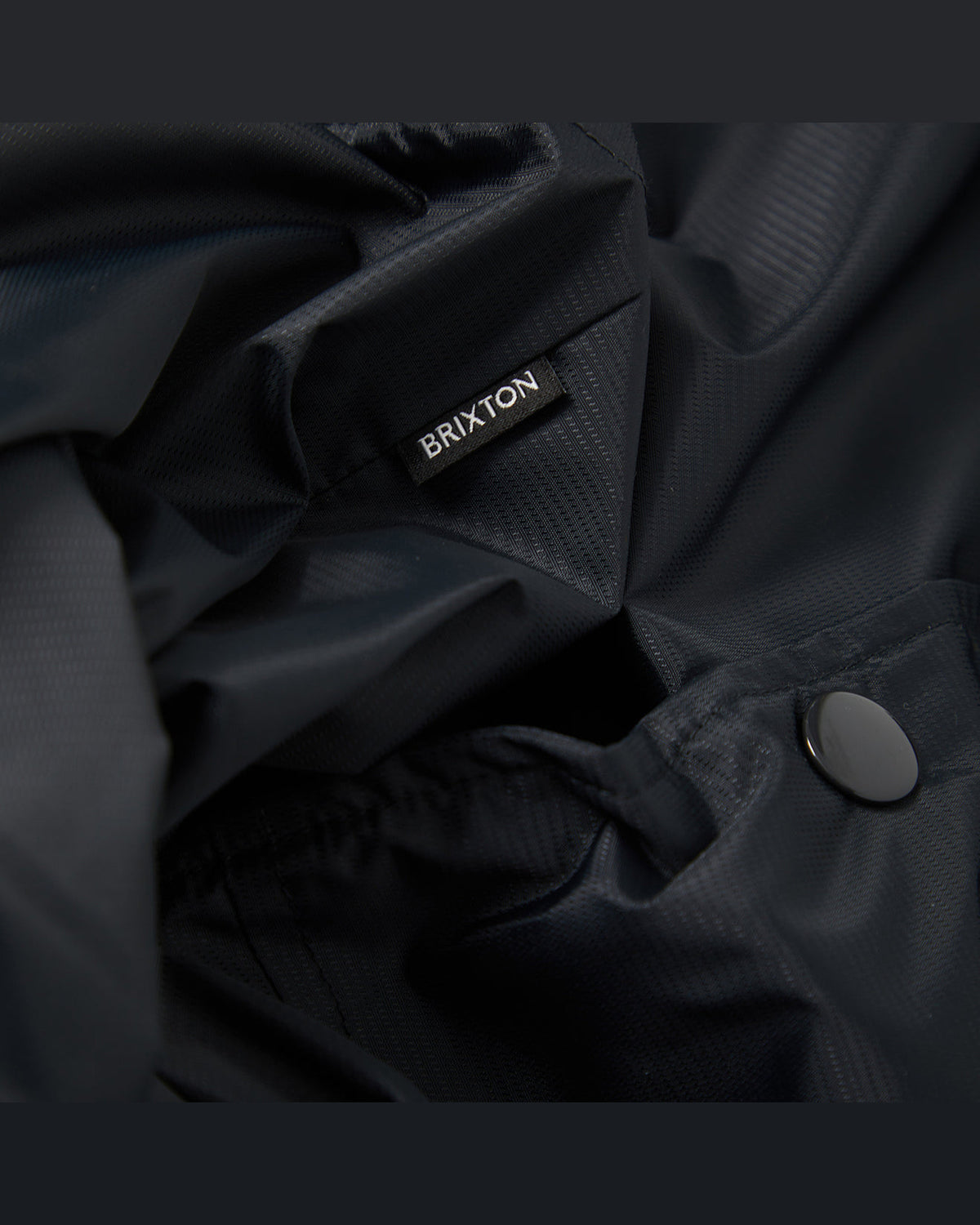 HOODED CLAXTON LW JACKET - BLACK