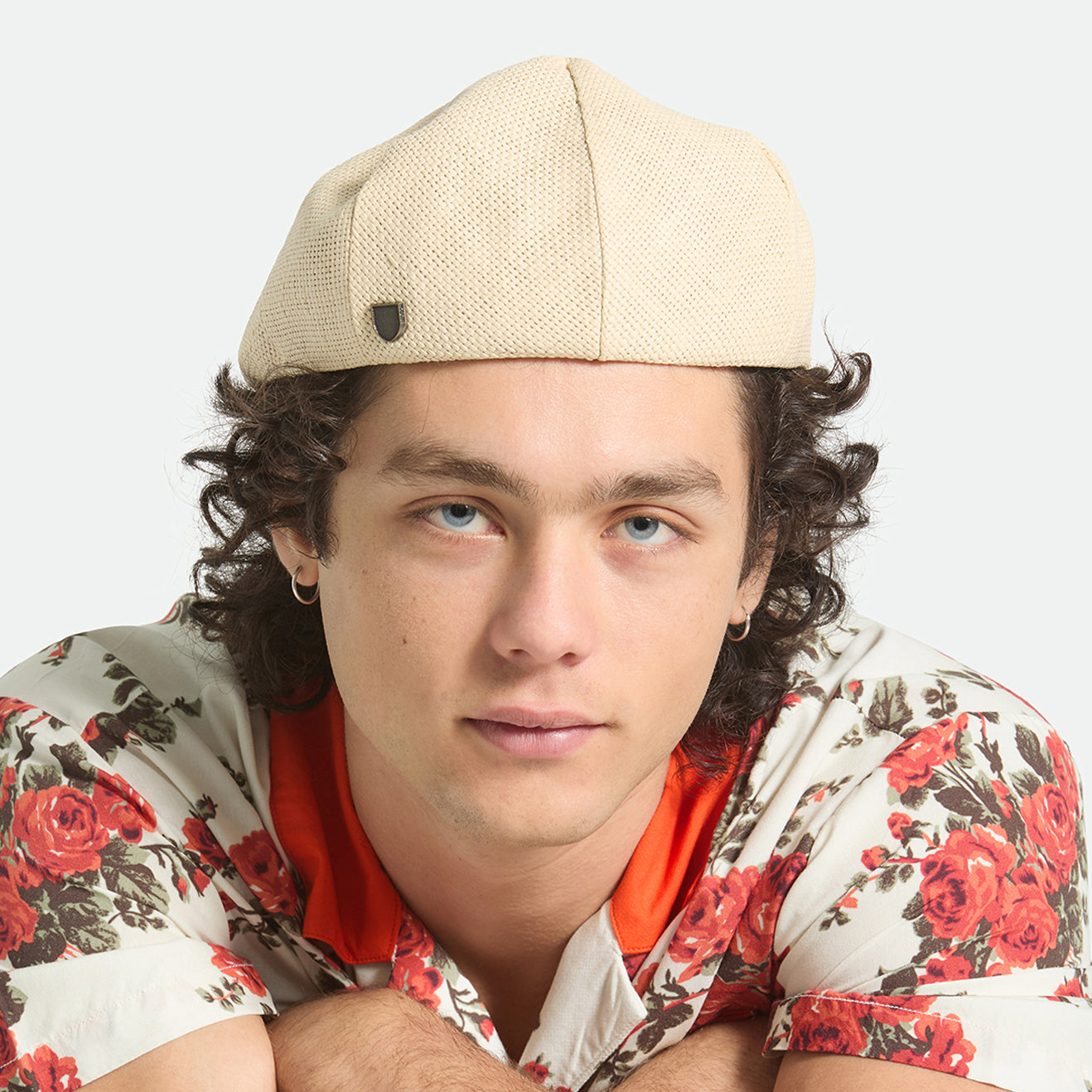 HOOLIGAN LW SNAP CAP - NATURAL STRAW