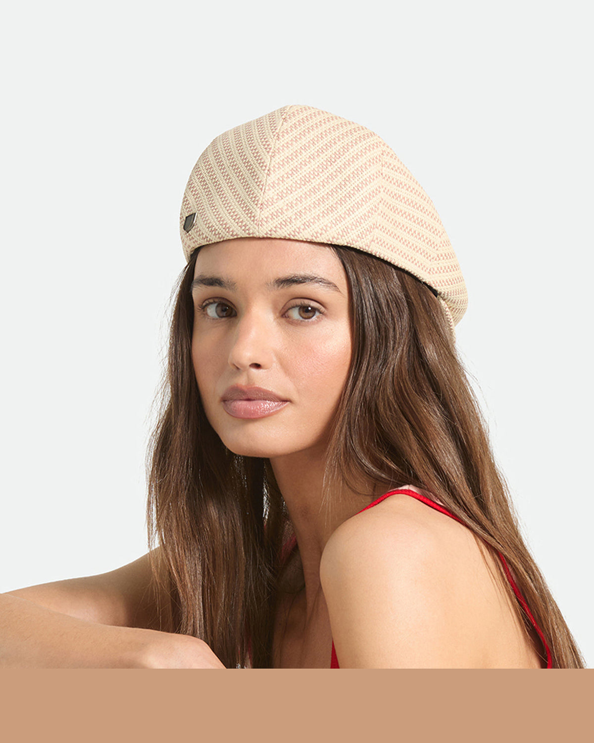 HOOLIGAN LW SNAP CAP - NATURAL STRAW