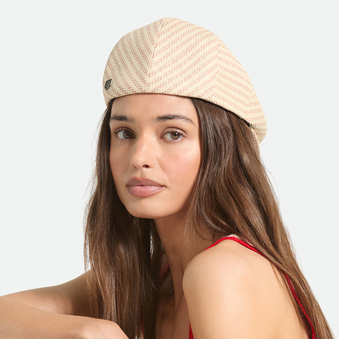 HOOLIGAN LW SNAP CAP - NATURAL STRAW