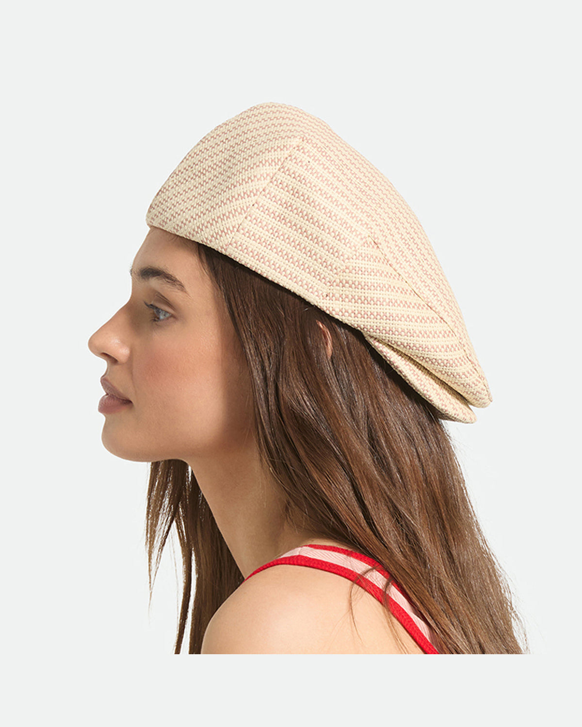 HOOLIGAN LW SNAP CAP - NATURAL STRAW