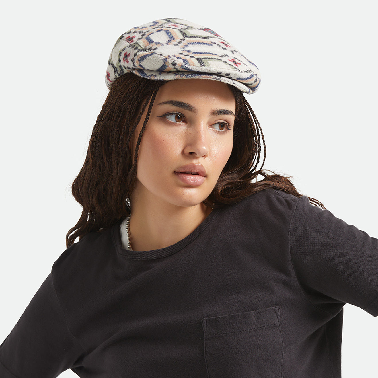 HOOLIGAN SNAP CAP - DIGI TILE FLANNEL