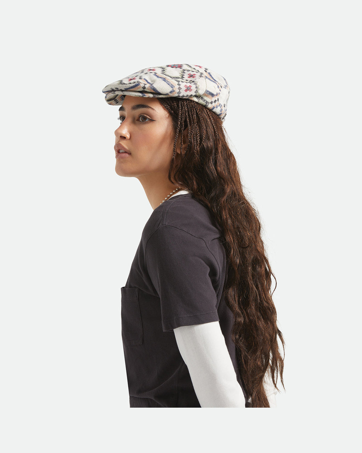 HOOLIGAN SNAP CAP - DIGI TILE FLANNEL