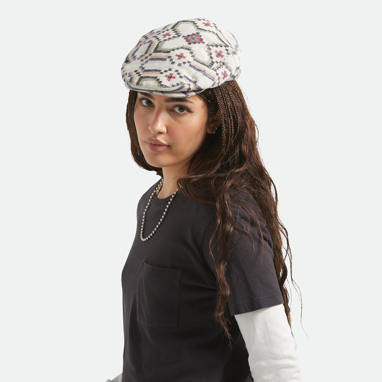 HOOLIGAN SNAP CAP - DIGI TILE FLANNEL