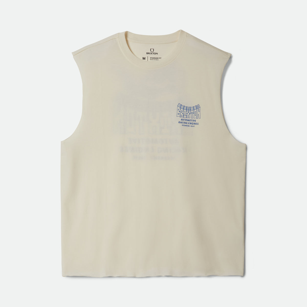 HORSEPOWER MUSCLE TANK TOP-OFF WHITE