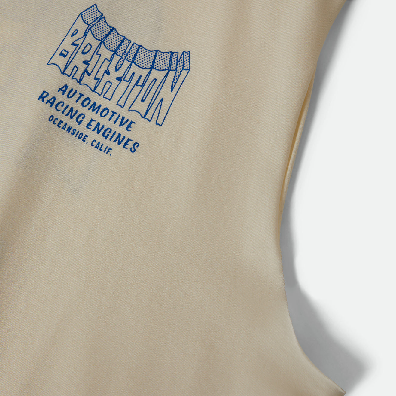 HORSEPOWER MUSCLE TANK TOP-OFF WHITE